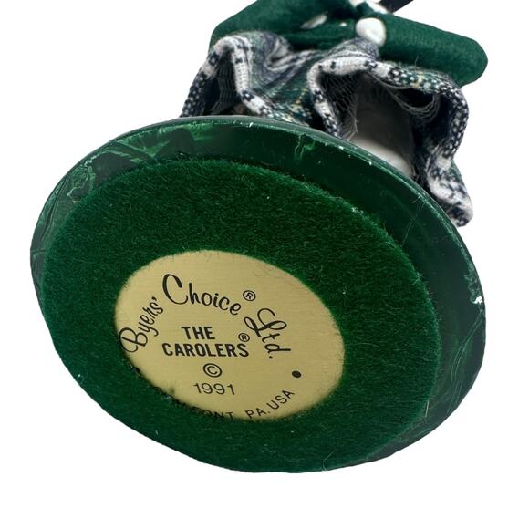 Vintage Byers Choice Carolers Girl Doll Figurine 10" Christmas Limited 8/100 - Picture 6 of 8